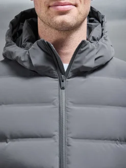 Active Down Jacket - Grey