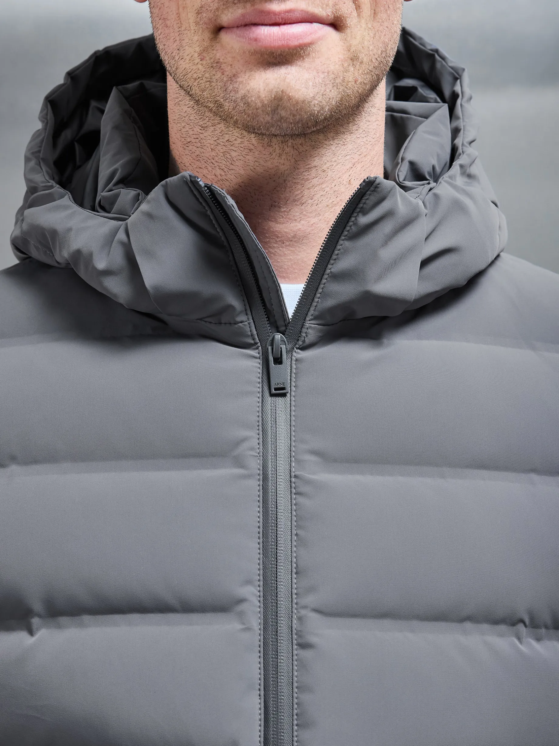 Active Down Jacket - Grey
