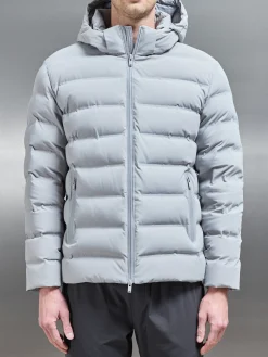 Active Down Jacket - Mid Grey
