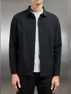 Active Technical Overshirt - Black