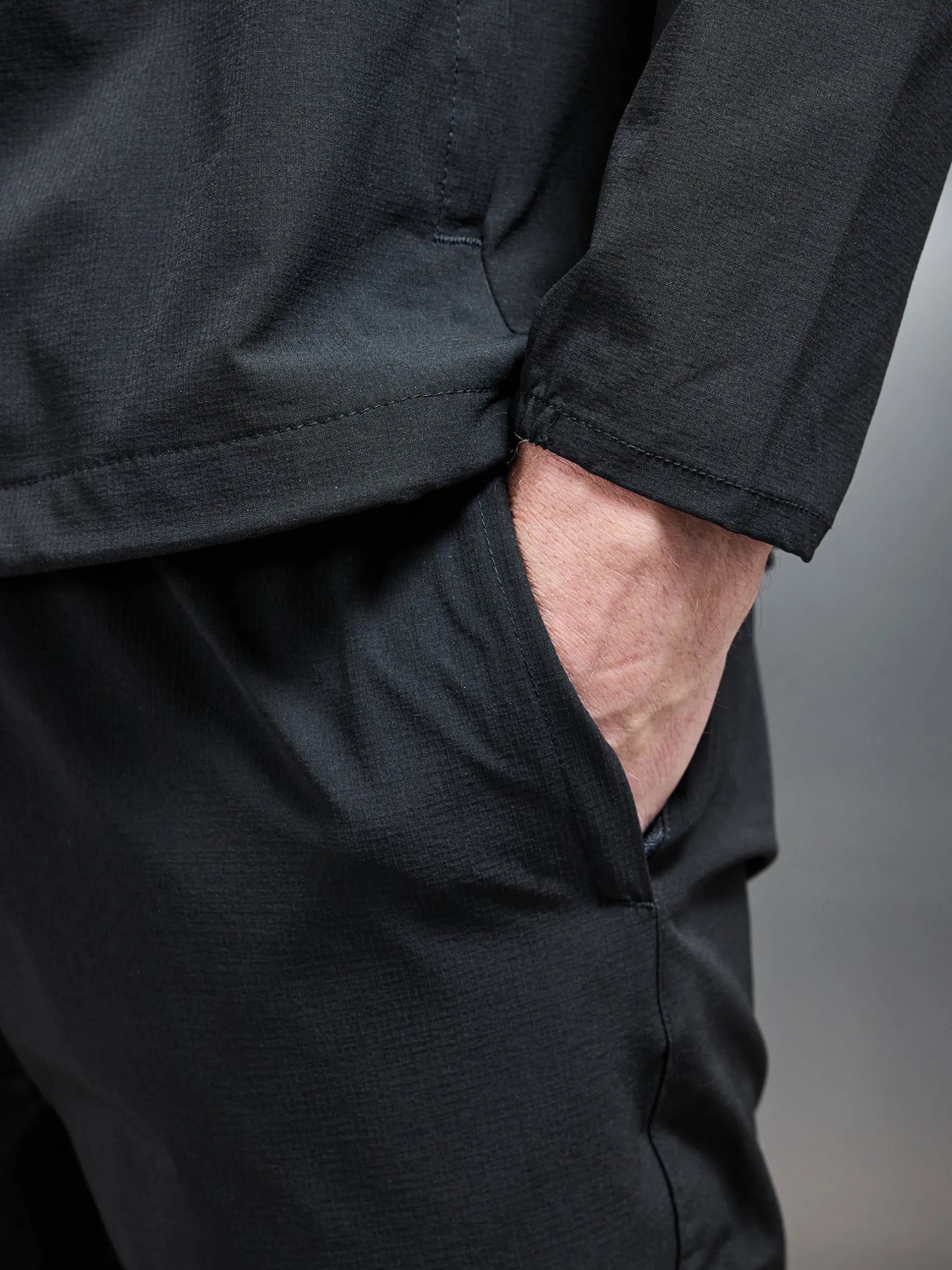 Active Technical Tapered Trackpant - Black