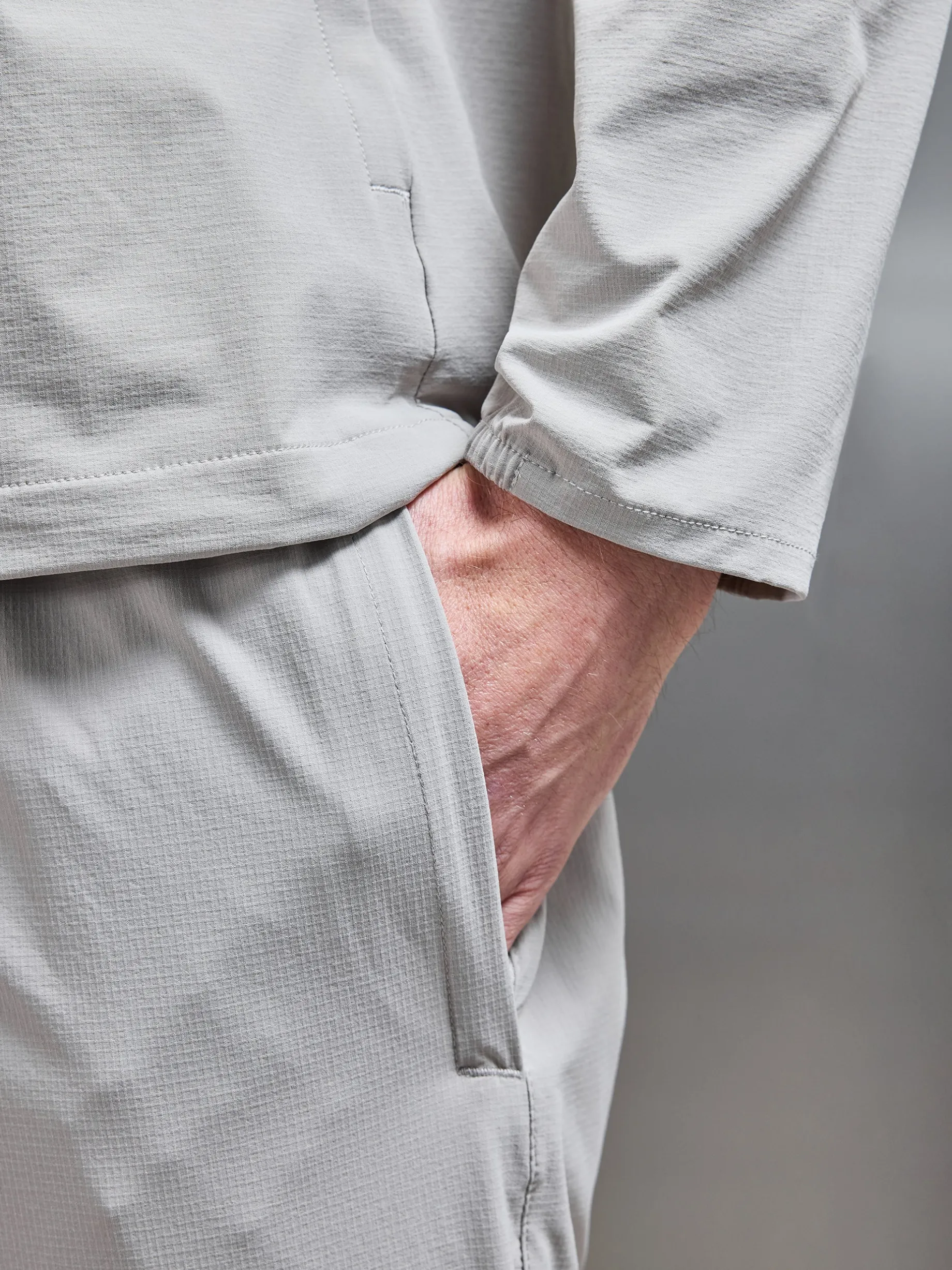 Active Technical Tapered Trackpant - Stone