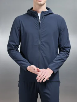Active Technical Windbreaker - Navy