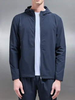 Active Technical Windbreaker - Navy