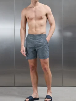 Amalfi Tailored Swim Short - Navy