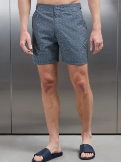 Amalfi Tailored Swim Short - Navy