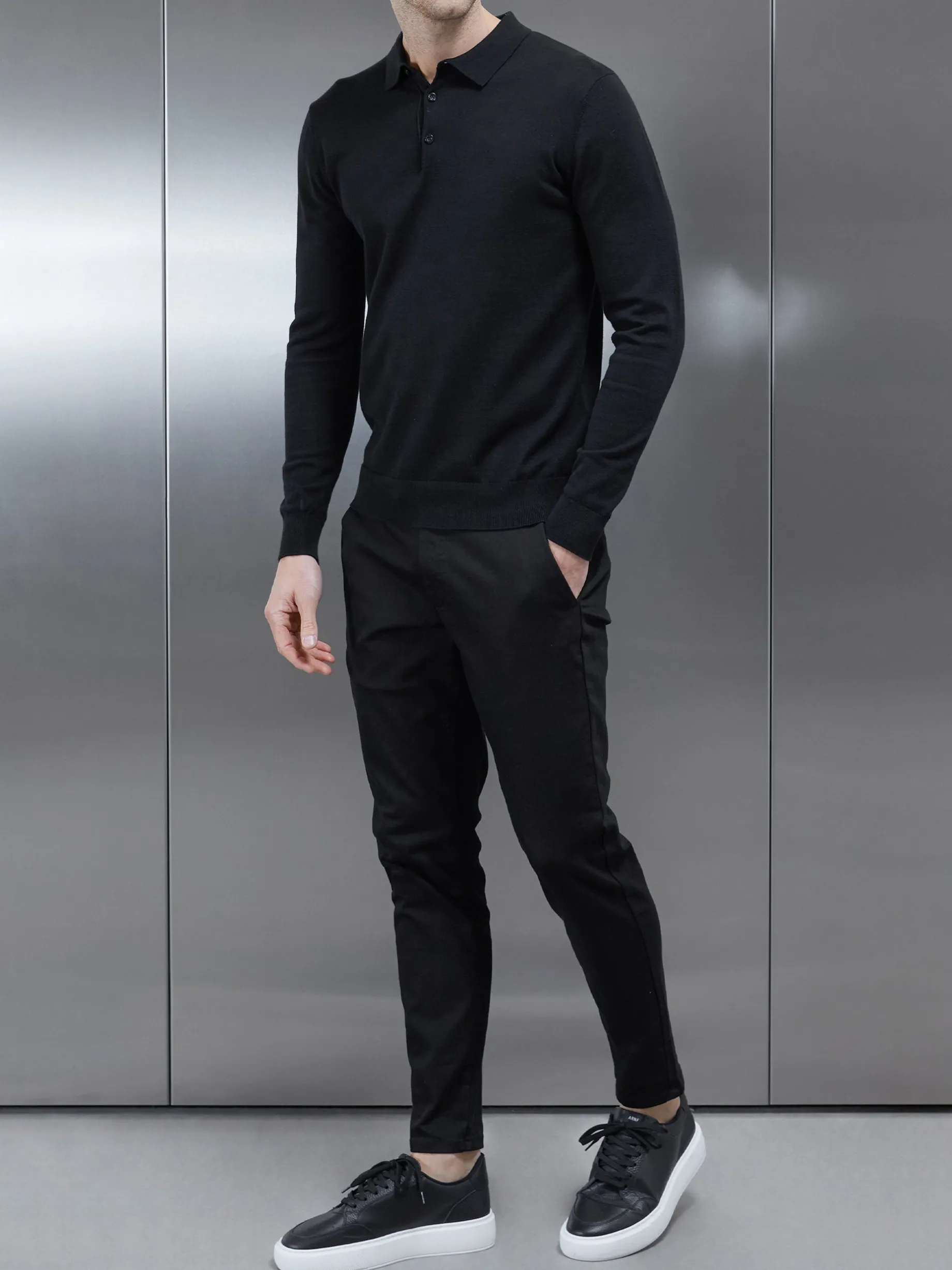 Chino Trouser - Black