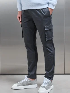 Cotton Cargo Pant - Grey