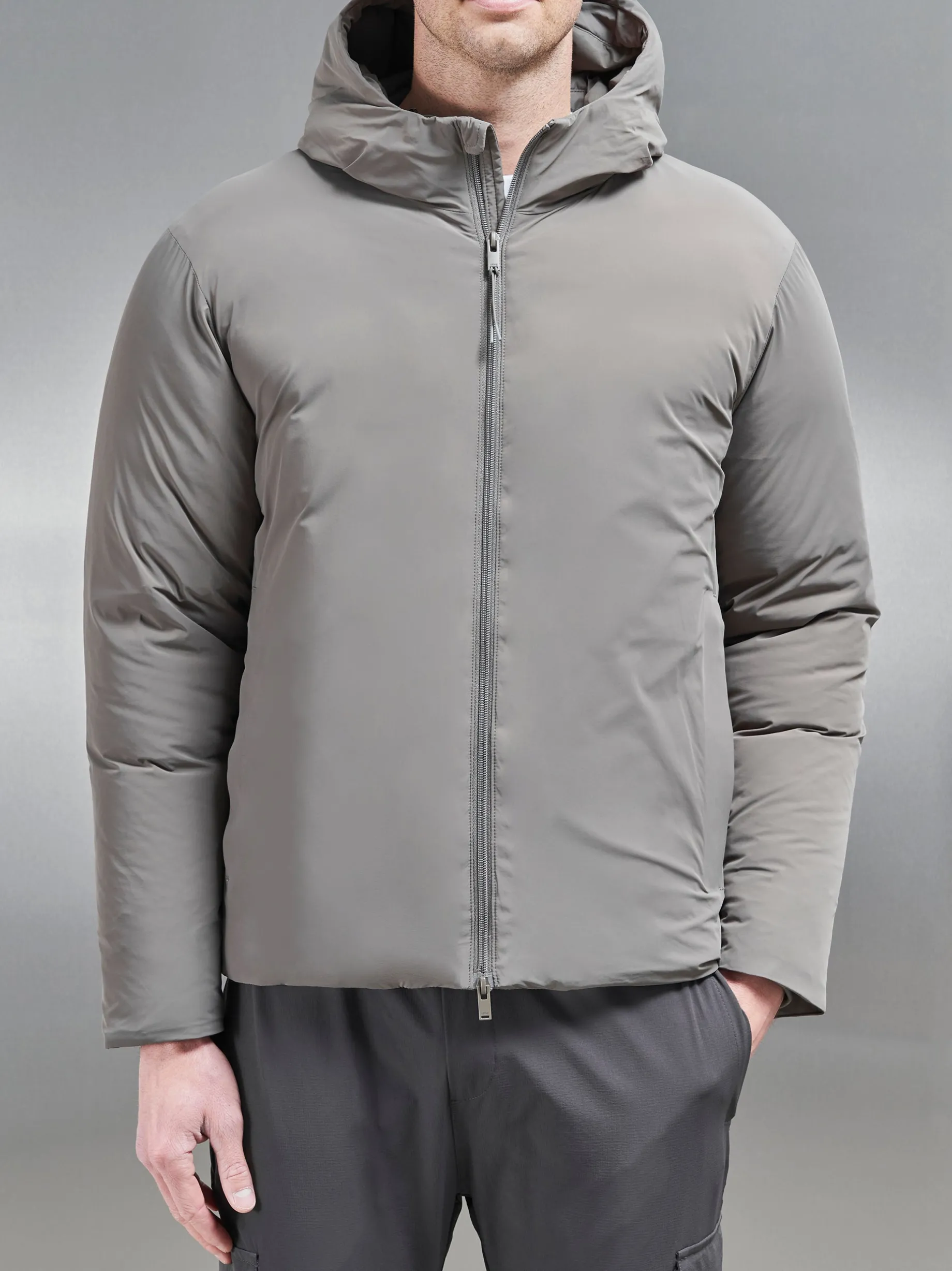 Down Padded Windbreaker - Olive