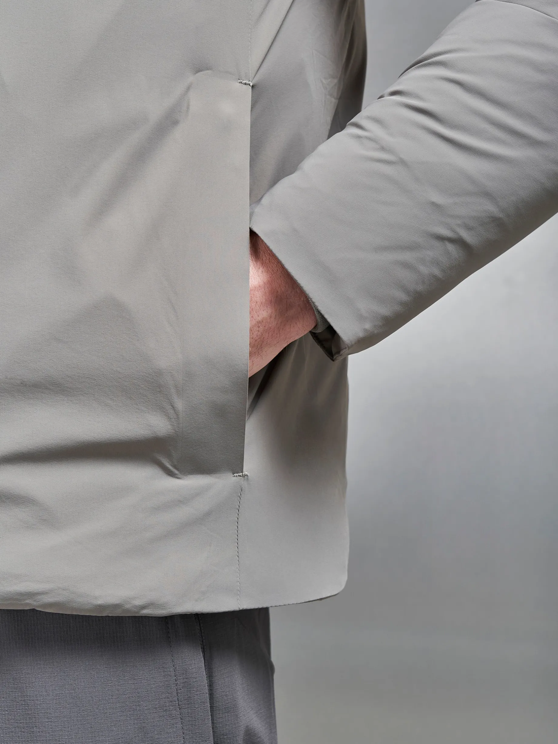 Down Padded Windbreaker - Olive