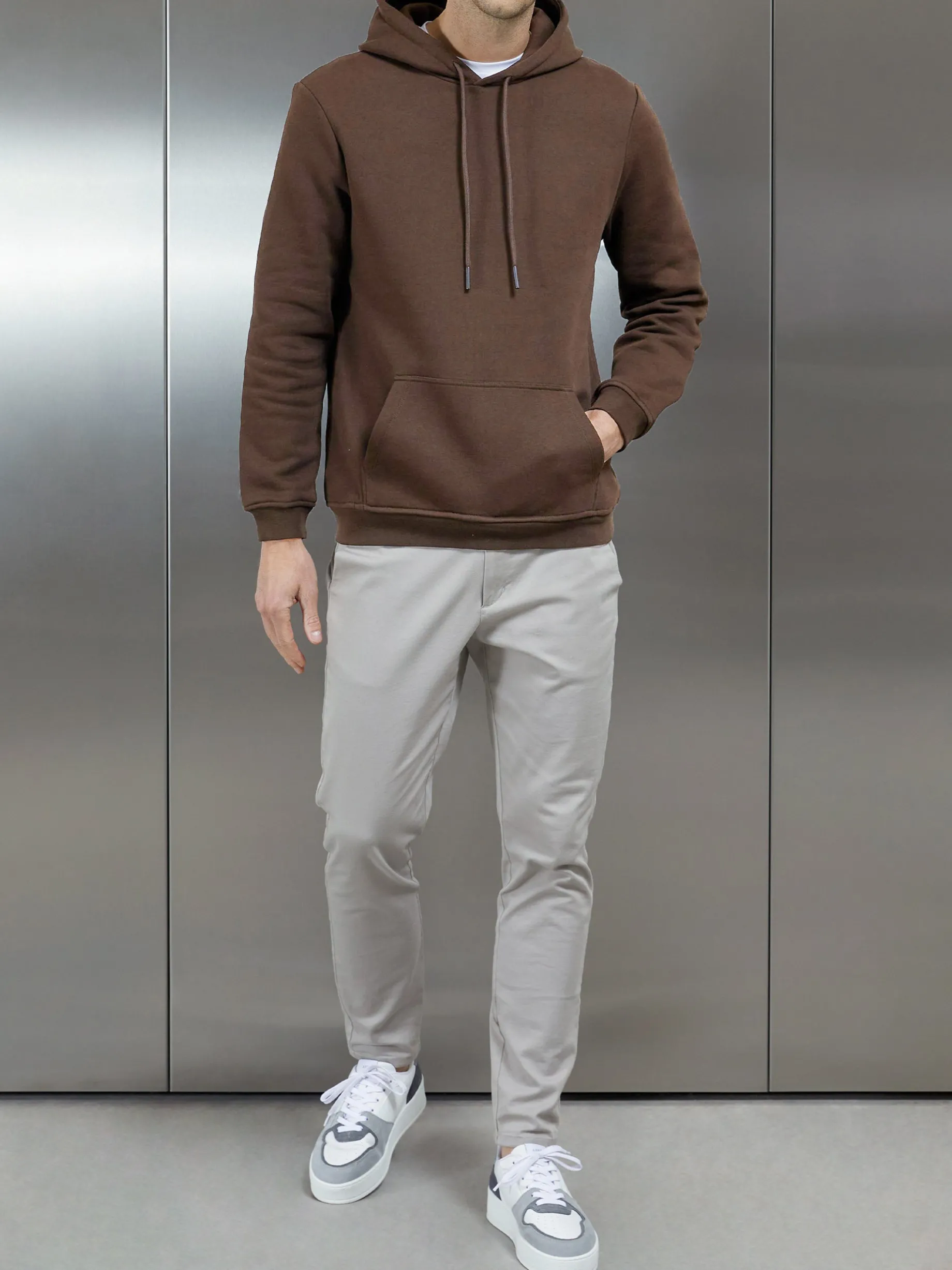 Essential Hoodie - Brown