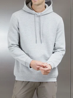 Essential Hoodie - Marl Grey