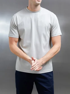Essential Interlock T-Shirt - Stone