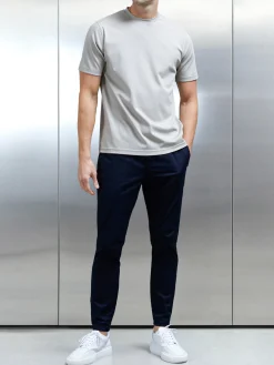 Essential Interlock T-Shirt - Stone