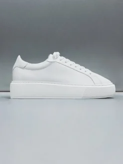 Essential Leather Trainer - White