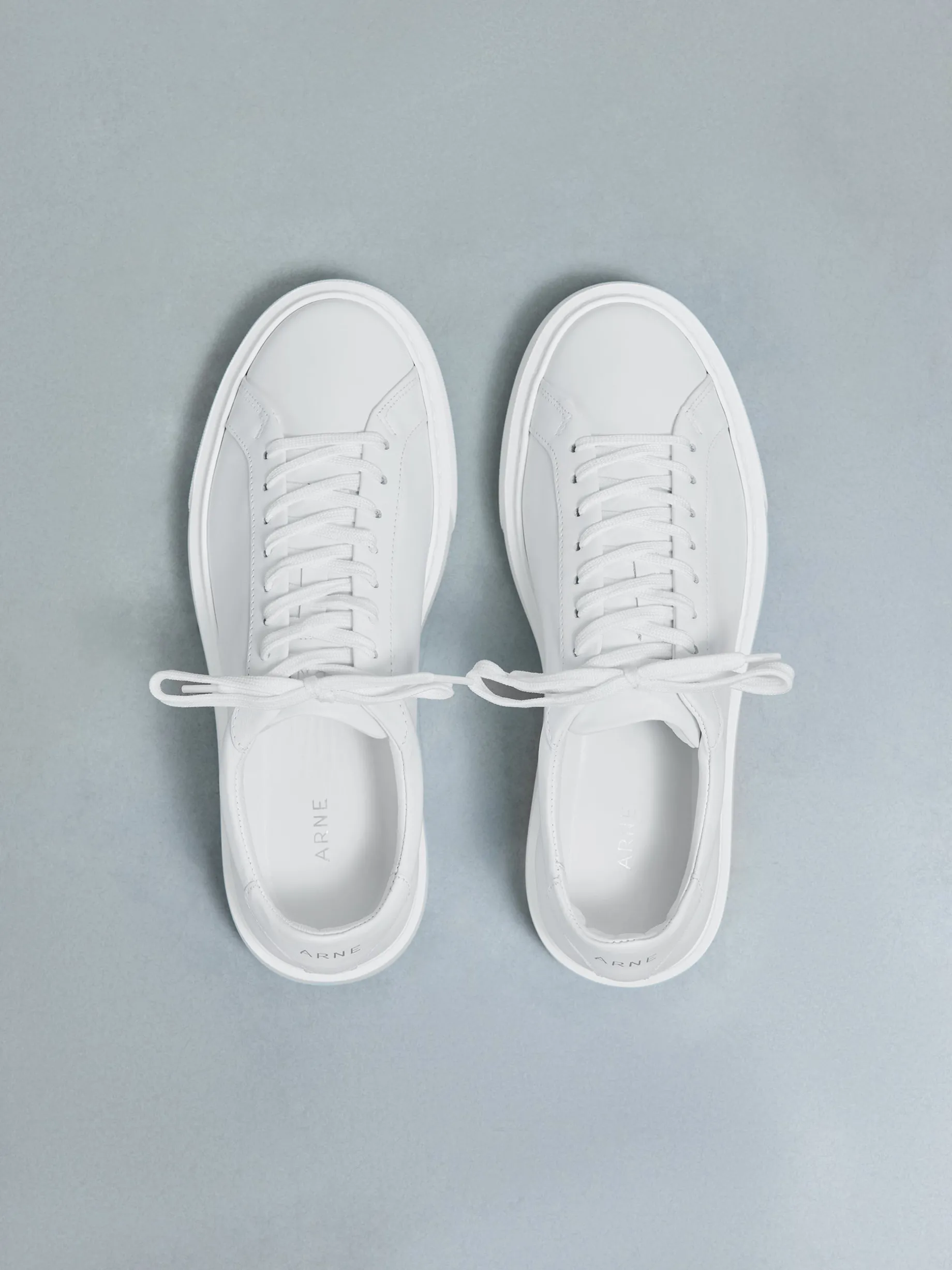 Essential Leather Trainer - White