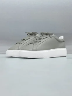Essential Leather Trainer - Olive