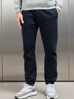 Essential Relaxed Fit Cuffed Jogger - Navy