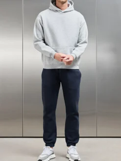 Essential Relaxed Fit Cuffed Jogger - Navy
