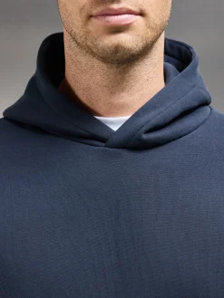 Essential Relaxed Hoodie - Navy
