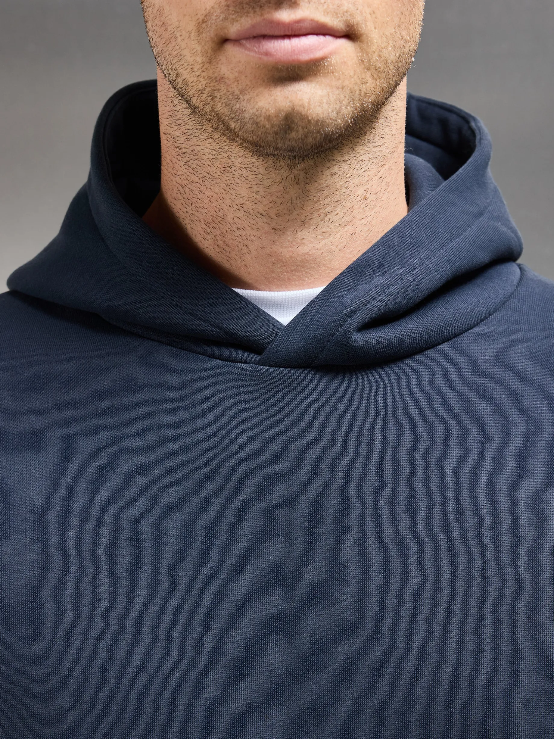 Essential Relaxed Hoodie - Navy
