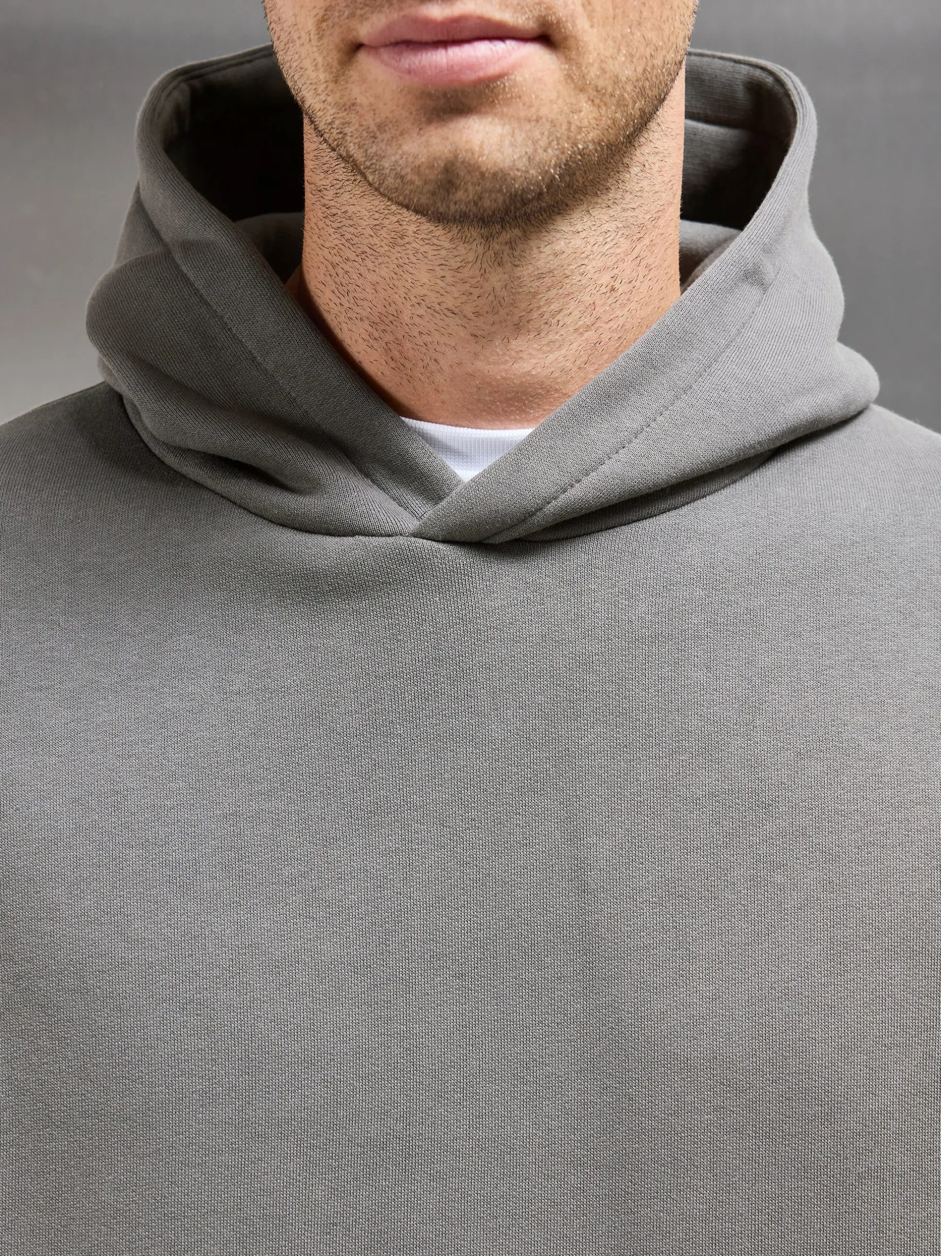 Essential Relaxed Hoodie - Grey