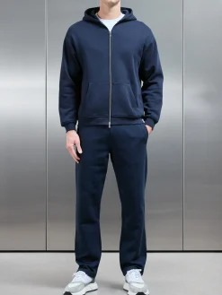Essential Straight Leg Jogger - Navy