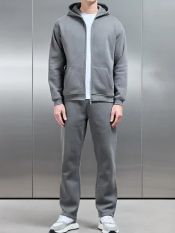 Essential Straight Leg Jogger - Grey