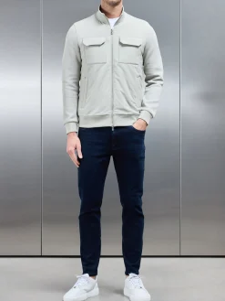 Hybrid Cargo Jacket - Stone