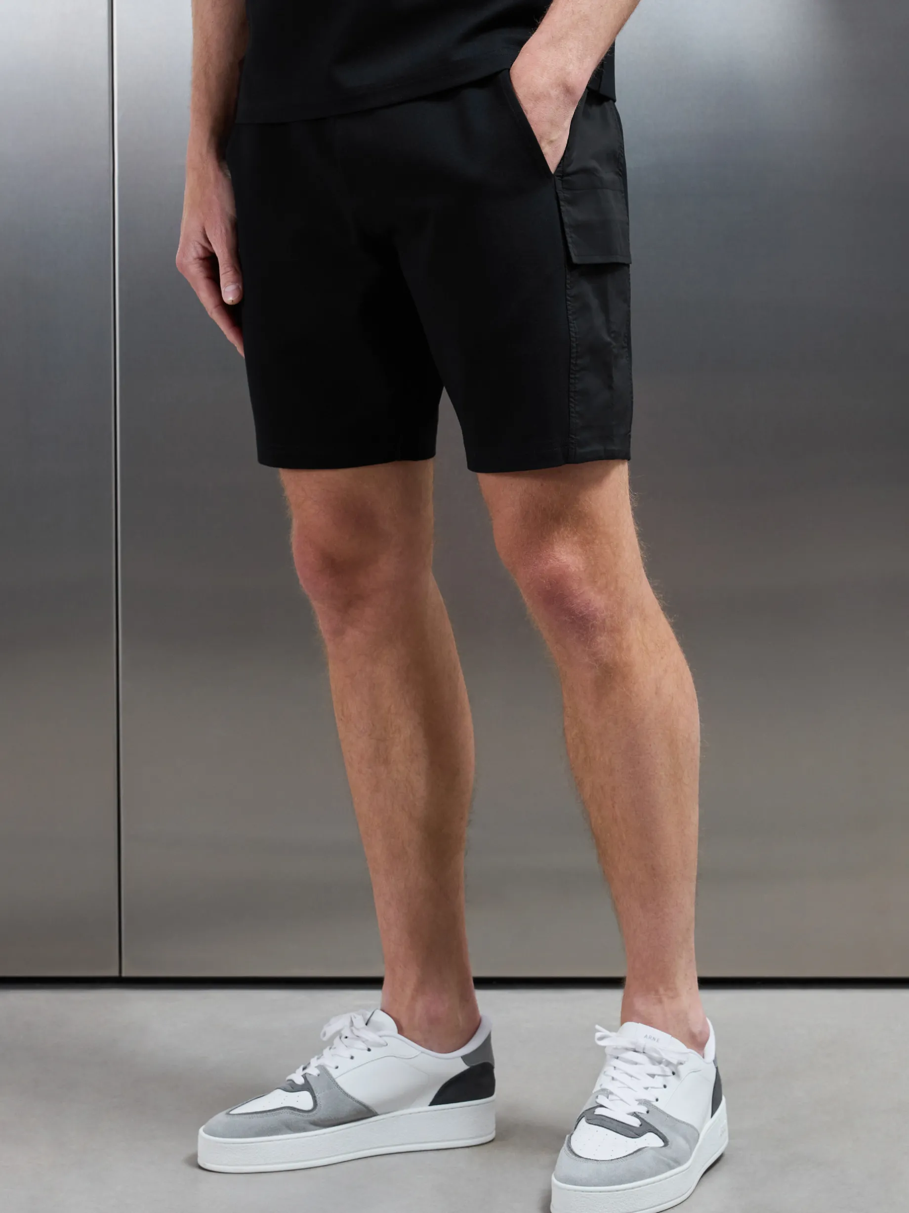 Hybrid Cargo Short - Black