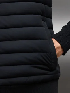 Hybrid Quilted Gilet - Black