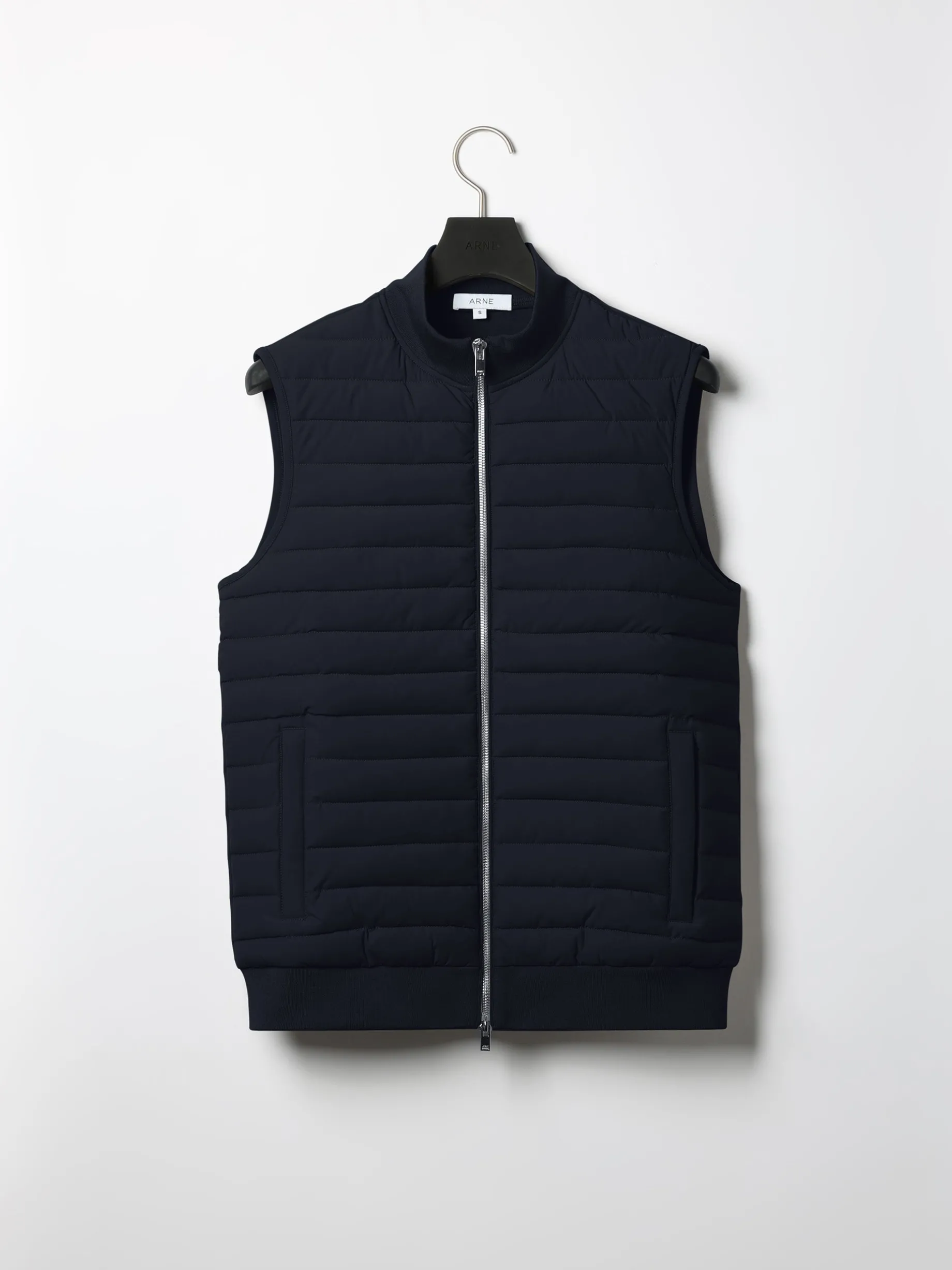Hybrid Quilted Gilet - Navy