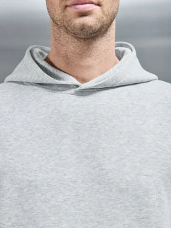 Interlock Jersey Essential Hoodie - Marl Grey