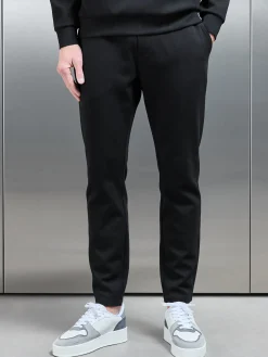 Interlock Jersey Essential Jogger - Black
