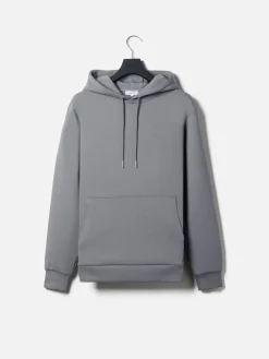 Interlock Jersey Hoodie - Grey