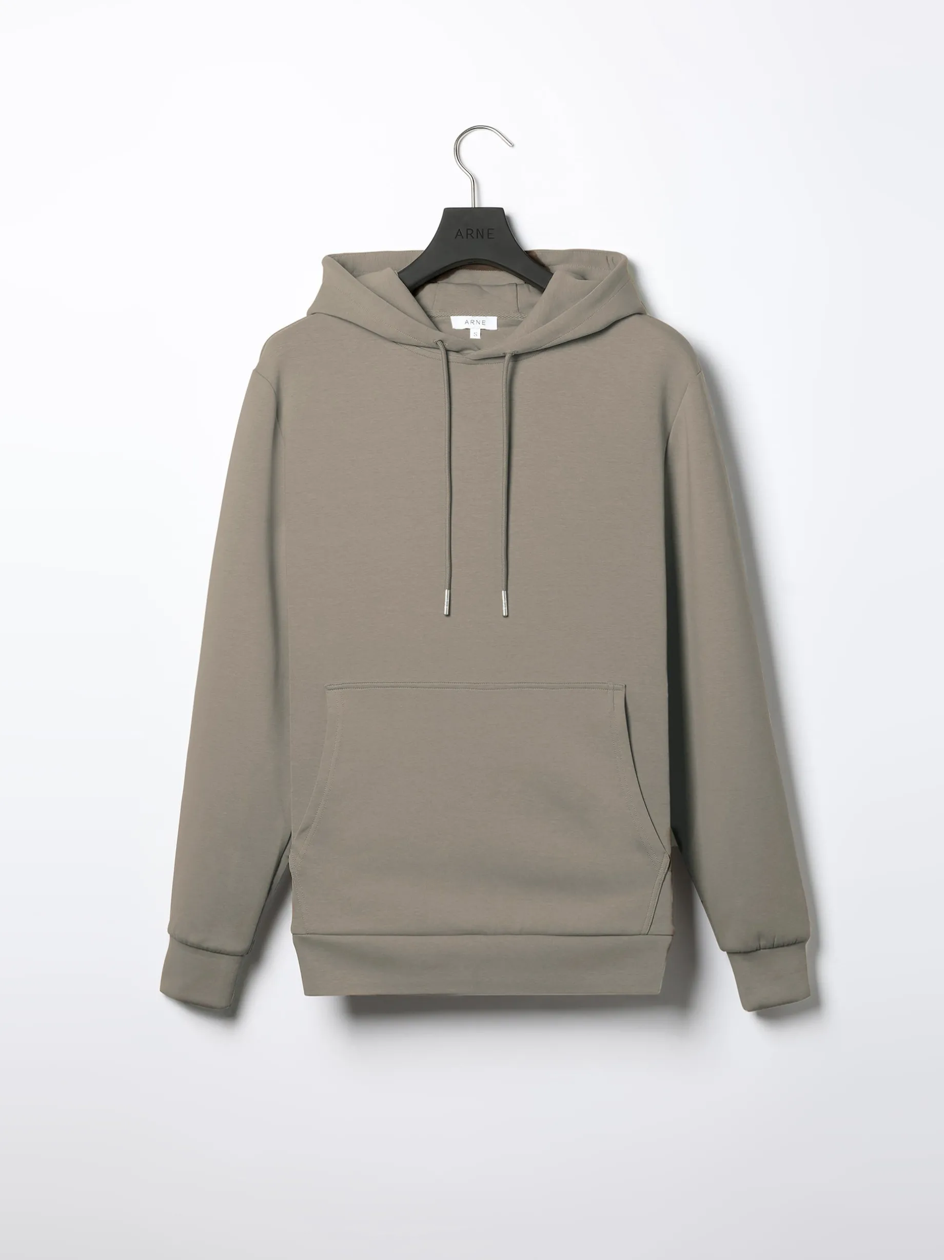 Interlock Jersey Hoodie - Taupe