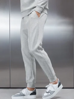 Interlock Jersey Jogger - Marl Grey