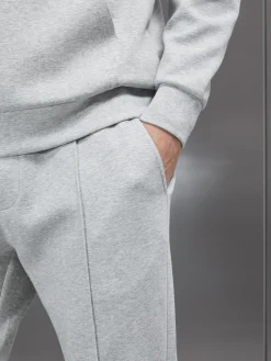 Interlock Jersey Jogger - Marl Grey