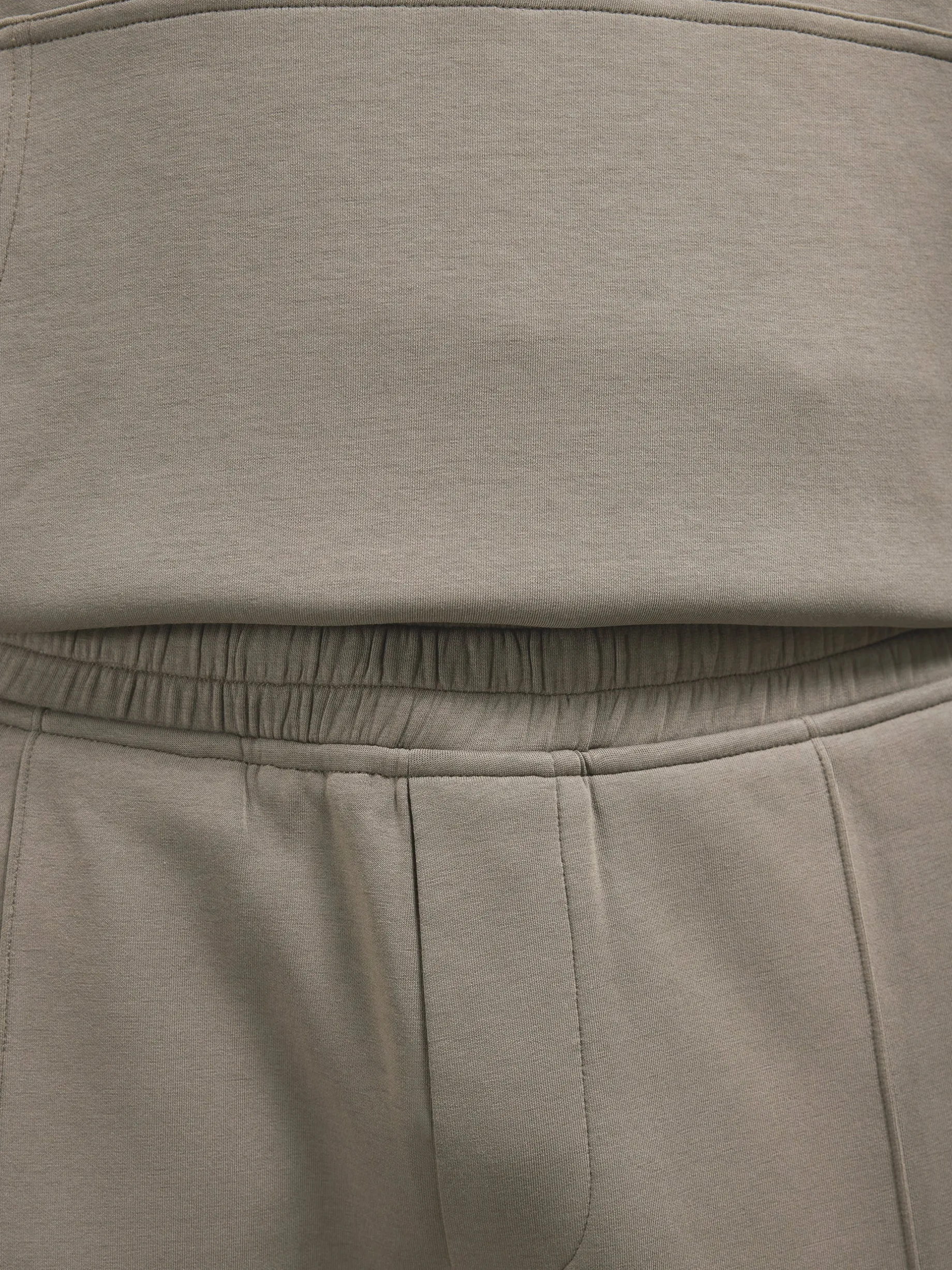 Interlock Jersey Jogger - Taupe
