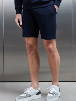 Interlock Jersey Short - Navy
