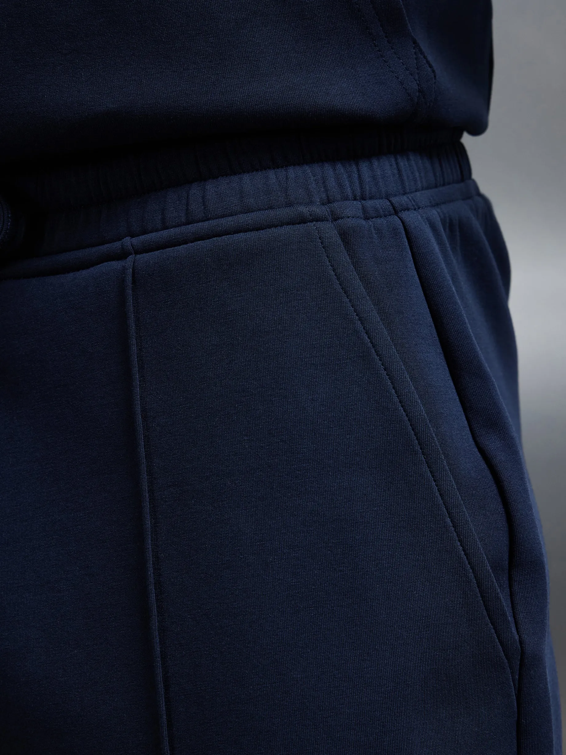 Interlock Jersey Short - Navy