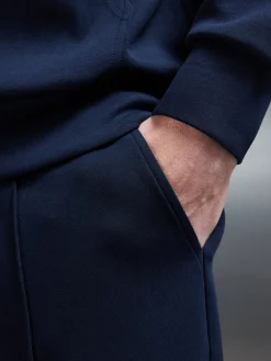 Interlock Jersey Short - Navy