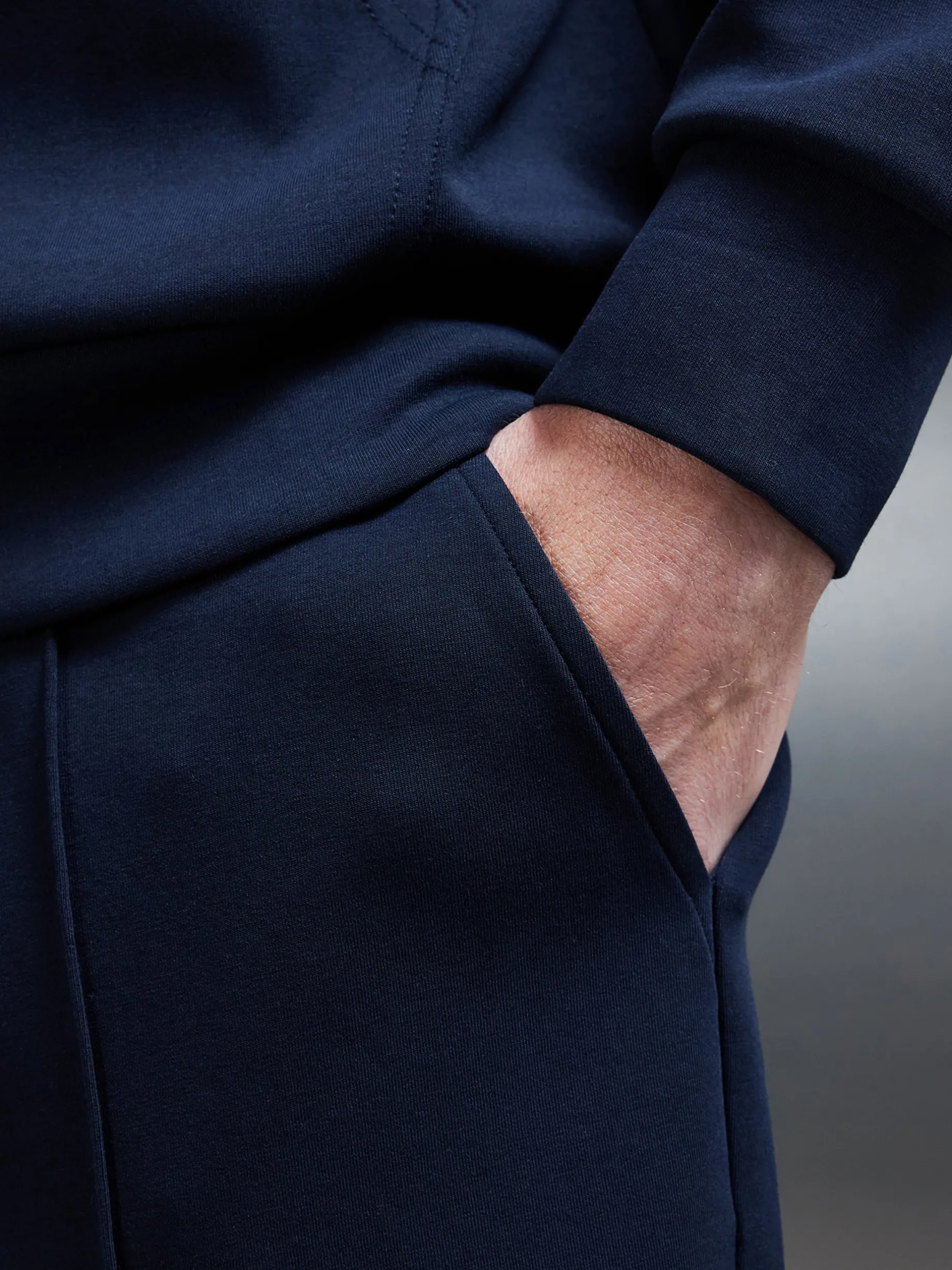 Interlock Jersey Short - Navy