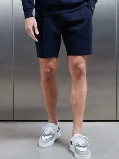 Interlock Jersey Short - Navy