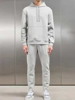 Interlock Jersey Tapered Jogger - Stone
