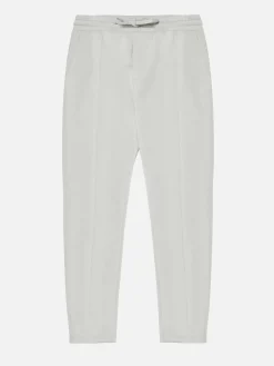Interlock Jersey Tapered Jogger - Stone
