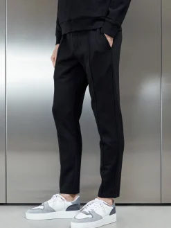 Interlock Neoprene Jogger - Black