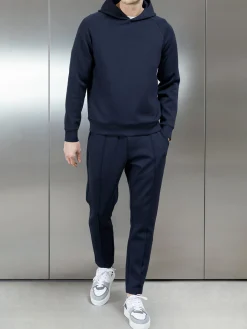 Interlock Neoprene Jogger - Navy
