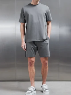 Interlock Relaxed Fit T-Shirt - Grey