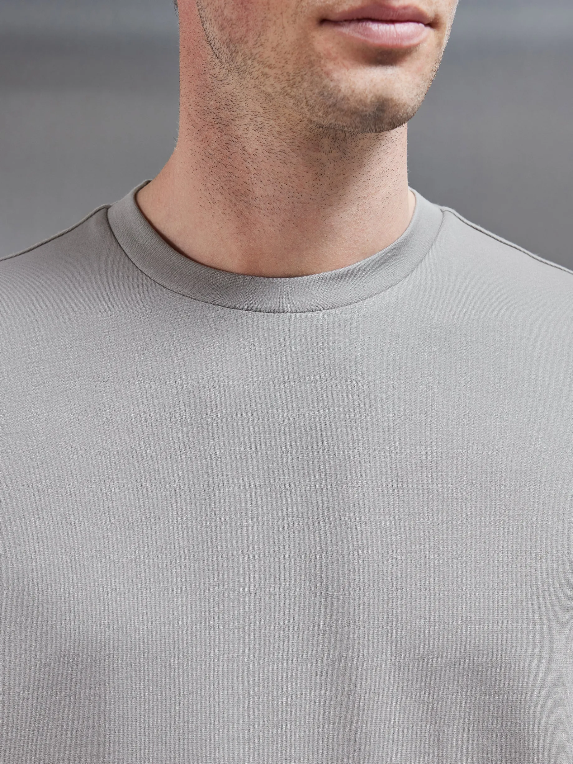 Interlock Relaxed Fit T-Shirt - Stone